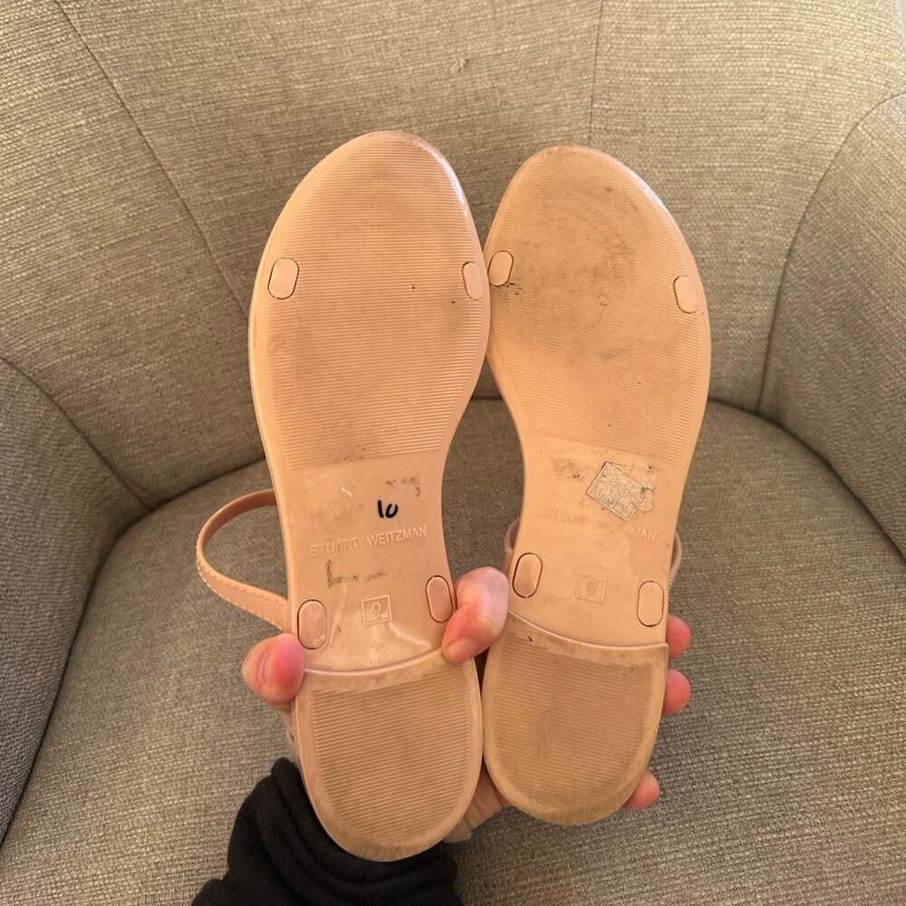 Stuart Weitzman Sawyer Jelly Slides - Picture 5 of 5